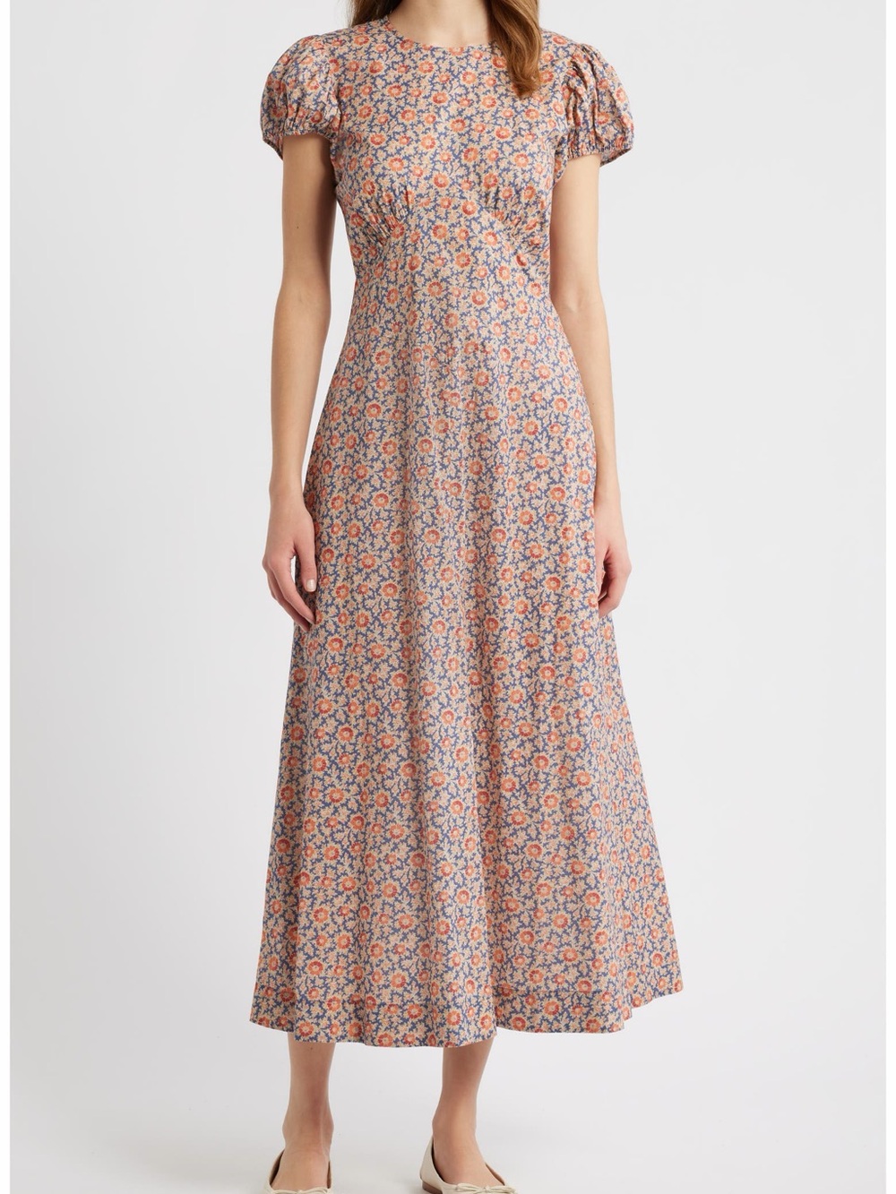 Doen Rhodia Floral Maxi Dress in Jardin Du Soleil M